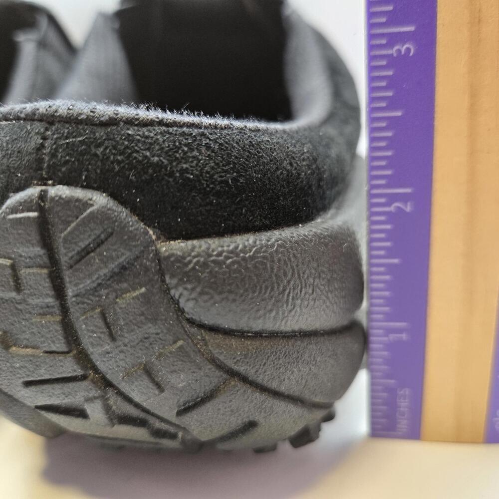 Merrell Women's Jungle Moc Slide Black Suede Mules Clogs Comfort Shoes Size 8 - Picture 8 of 8